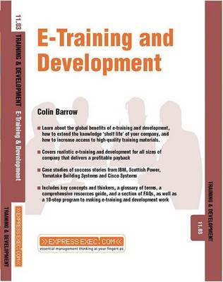 Book cover for E-Training and Development