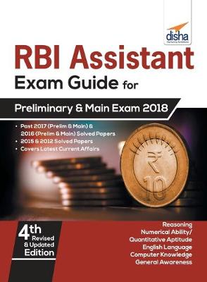 Book cover for RBI Assistants Exam Guide for Preliminary & Main Exam 4th Edition