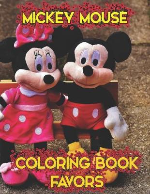 Book cover for Mickey Mouse Coloring Book Favors