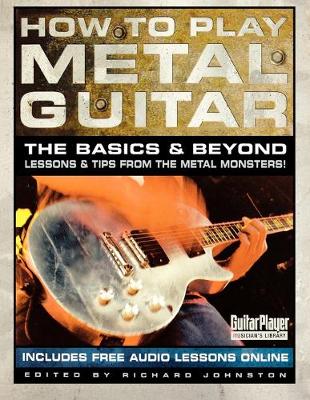 Book cover for How to Play Metal Guitar