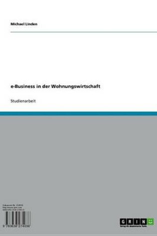 Cover of E-Business in Der Wohnungswirtschaft