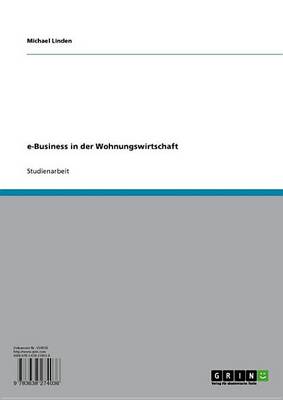 Book cover for E-Business in Der Wohnungswirtschaft