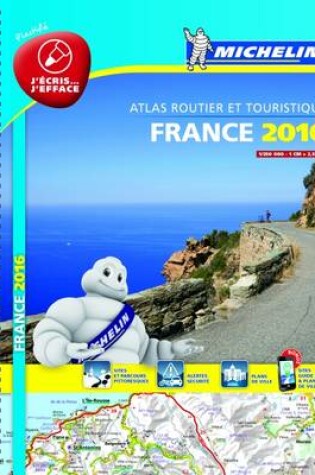 Cover of France 2016 Atlas - Laminated A4 Spiral