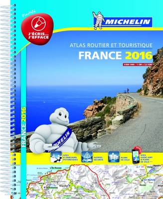 Cover of France 2016 Atlas - Laminated A4 Spiral