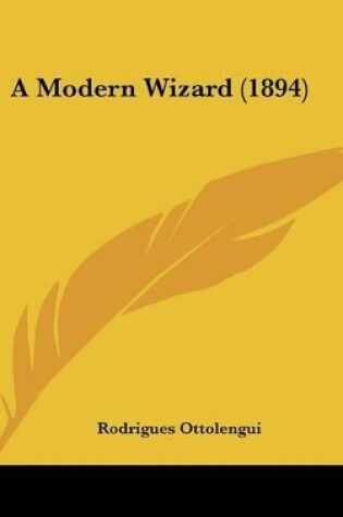 Cover of A Modern Wizard (1894)