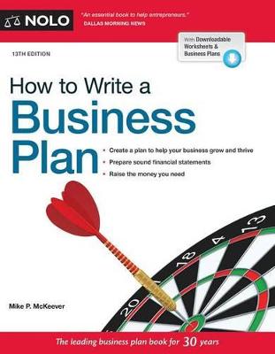 Cover of How to Write a Business Plan