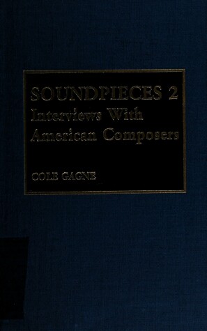 Book cover for Soundpieces 2