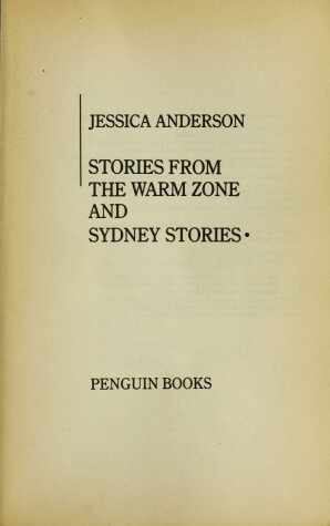 Cover of Stories from the Warm Zone