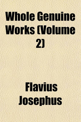 Book cover for Whole Genuine Works (Volume 2)