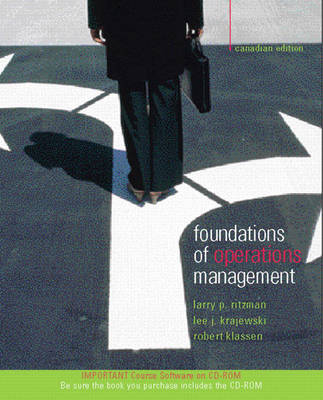 Book cover for Foundations of Operations Management Canadian Edition