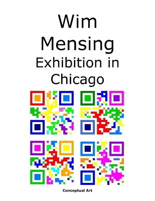 Book cover for Wim Mensing Exhibition in Chicago