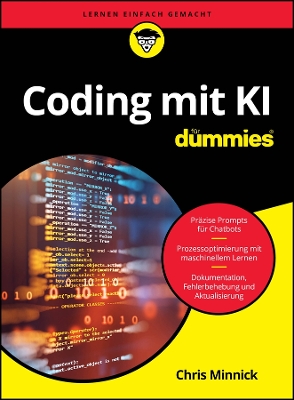 Book cover for Coding mit KI für Dummies