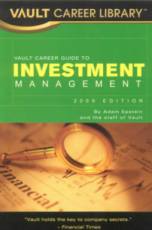 Cover of Investment Career Guide Investment Management