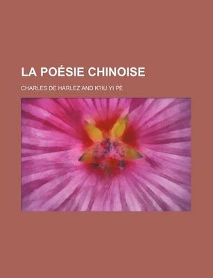 Book cover for La Poesie Chinoise