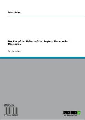Book cover for Der Kampf Der Kulturen? Huntingtons These in Der Diskussion