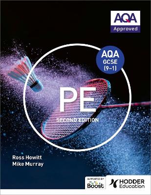 Book cover for AQA GCSE (9-1) PE Second Edition