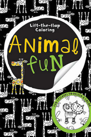 Cover of Big Busy Coloring Lift the Flap Animal Fun