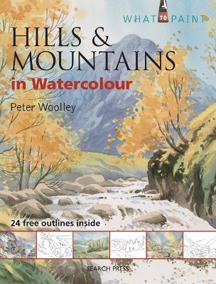 Book cover for Hills & Mountains in Watercolour