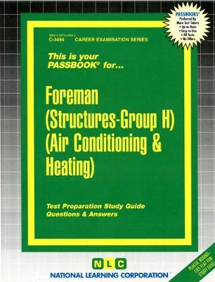 Book cover for Foreman (Structures-Group H) (Air Conditioning & Heating)