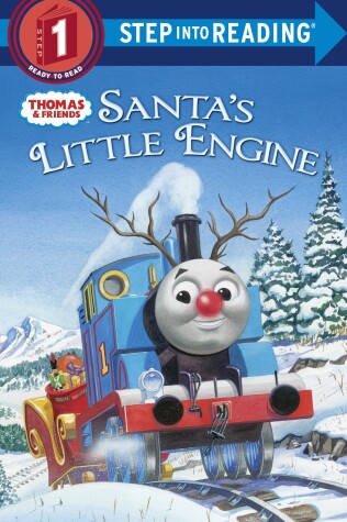 Book cover for Santa's Little Engine  (Thomas & Friends)