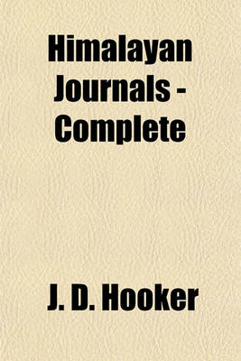 Book cover for Himalayan Journals - Complete