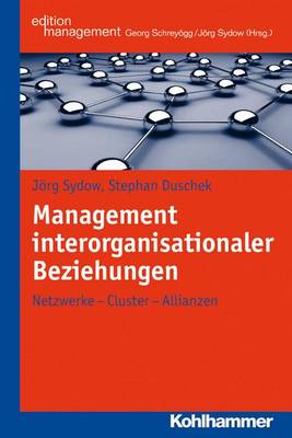 Book cover for Management Interorganisationaler Beziehungen