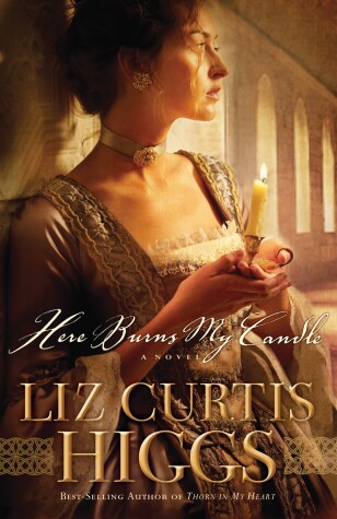 Book cover for Here Burns My Candle