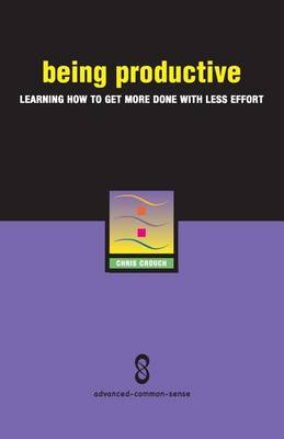 Book cover for Being Productive