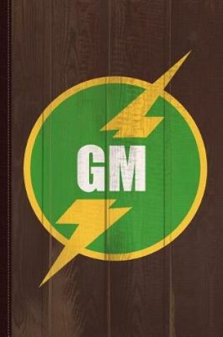 Cover of Groomsmen GM LOGO Journal Notebook