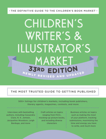 Book cover for Children's Writer's & Illustrator's Market 33rd Edition