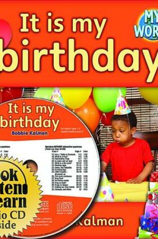 Cover of It Is My Birthday - CD + PB Book - Package