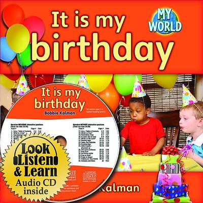Cover of It Is My Birthday - CD + PB Book - Package