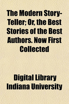 Book cover for The Modern Story-Teller; Now First Collected