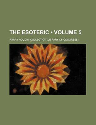 Book cover for The Esoteric (Volume 5)