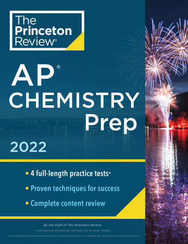 Cover of Princeton Review AP Chemistry Prep, 2022