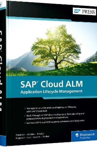 Cover of SAP Cloud ALM