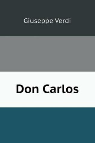 Cover of Don Carlos