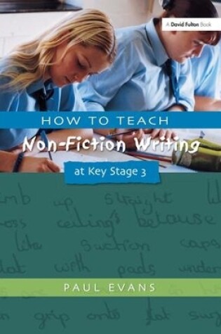 Cover of How to Teach Non-Fiction Writing at Key Stage 3