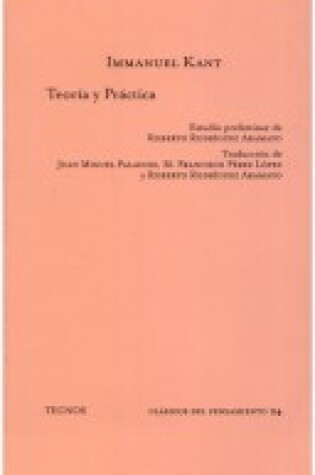 Cover of Teoria y Practica
