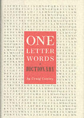 Book cover for One Letter Words