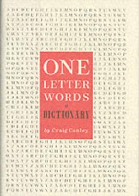 Book cover for One Letter Words