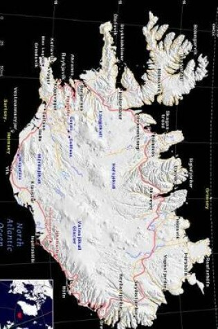 Cover of Modern Day Color Map of Iceland Journal