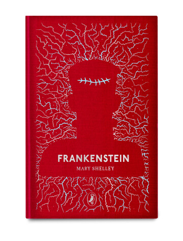 Book cover for Frankenstein