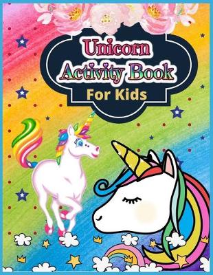 Book cover for Unicorn Activity Book for Kids