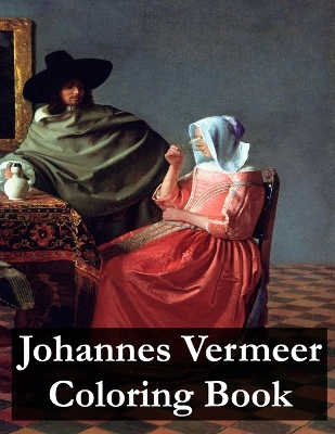 Book cover for Johannes Vermeer Coloring Book