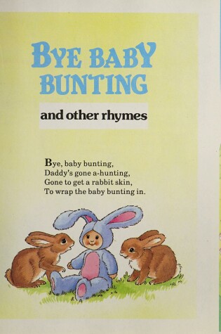 Cover of A Treasury of Nursery Rhymes