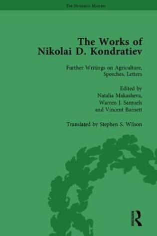 Cover of The Works of Nikolai D Kondratiev Vol 4