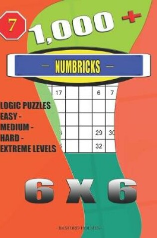 Cover of 1,000 + Numbricks 6x6