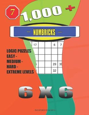 Book cover for 1,000 + Numbricks 6x6
