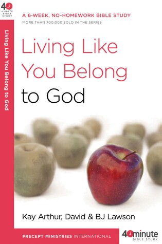 Cover of Living Like you Belong to God